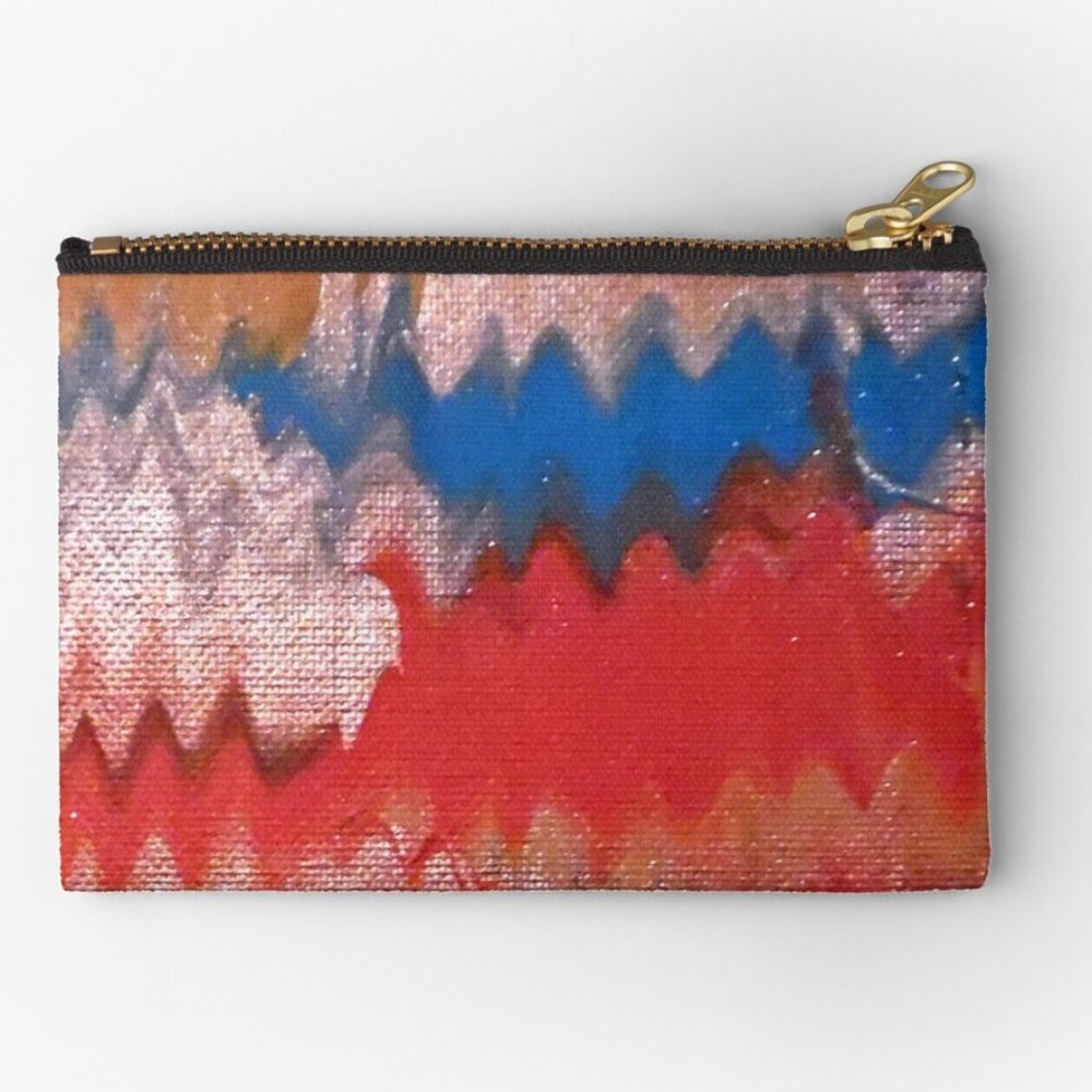 "Zip It" Zippered Pouch NWOT
